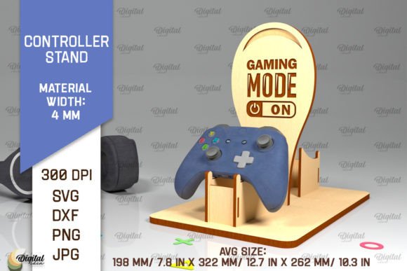 Download Controller Wooden Stand Laser Cut - Controller Collection