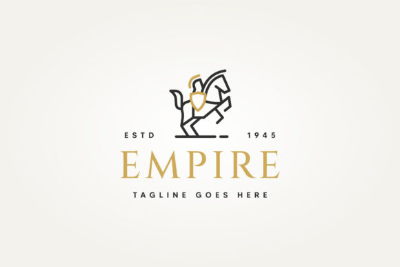 Download Empire Simple Logo Line Art Minimalist - Logo Collection