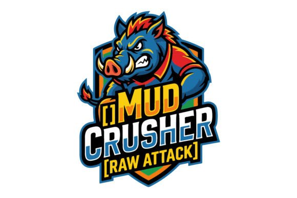 Download Raw Attack Wild Boar Mascot Logo - Logo Collection