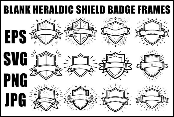 Download VintageHeraldic Shield Sword SVG - Premium Resources